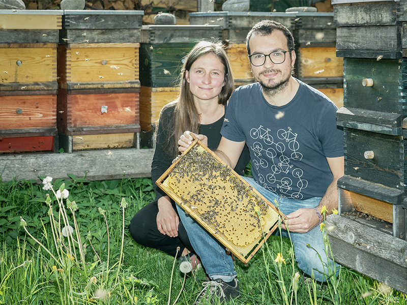 Imkerfamilie Imkerei Tirol